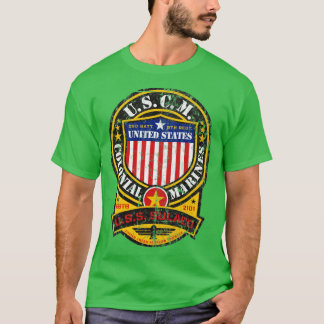 Camiseta Marines Coloniais dos Estados Unidos