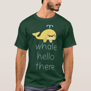 Camiseta Marinha Alô Lá Engraçado Tubarão Marinho Orca