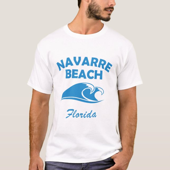 Camiseta Marinha de Verão - Flórida (Frente)