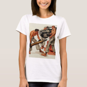 Camiseta Marinheiro Caça Carregando A Grande Arma