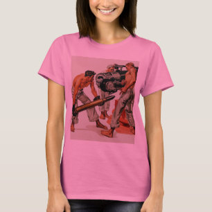 Camiseta Marinheiro Caça Carregando A Grande Arma