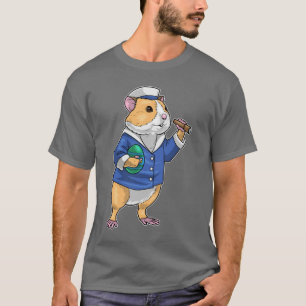 Camiseta Marinheiro de Páscoa de Hamster