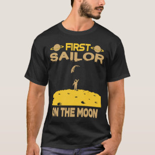 Camiseta Marinheiro Na Lua