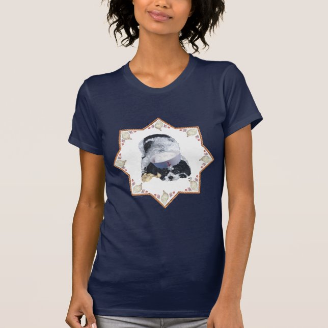 Camiseta Marinheiro Shih Tzu (Frente)