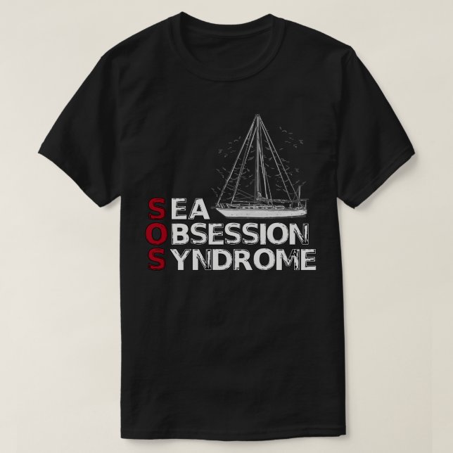 Camiseta marinheiro sul hobby marinheiro e acessórios de ve (Frente do Design)