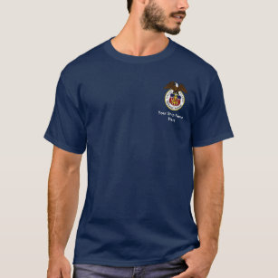 Camiseta Marinheiros do selo do fuzileiro naval mercante