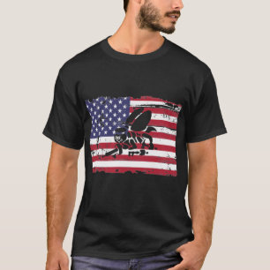 Camiseta Marinho Americano Sabees Logotipo de Seabee de Sin