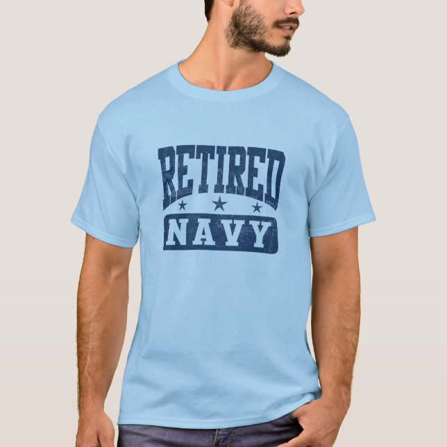 Camiseta Marinho aposentado (Frente)