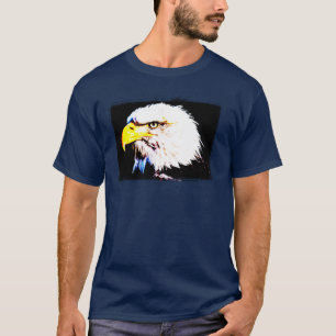 Camiseta Marinho Azul Moderno Elegante Elegante