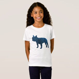 Camiseta Marinho Blue French Bulldog conhecido por Frenchie