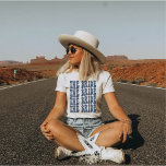 Camiseta Marinho Brilhante - Parte Bridal Correspondente Pe<br><div class="desc">Você está procurando uma maneira única e divertida de comemorar sua festa de solteira? Por que não ir com um tema de camiseta personalizado? Com a camiseta azul-marinho personalizada da Noiva, você pode fazer com que toda a sua festa de noiva tenha um estilo! Esta camisa não será apenas uma...</div>