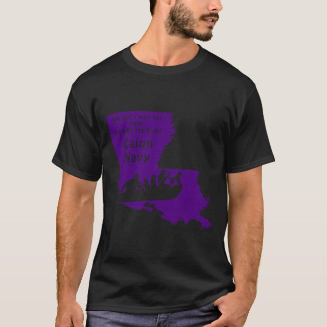 Camiseta Marinho Cajun (Frente)