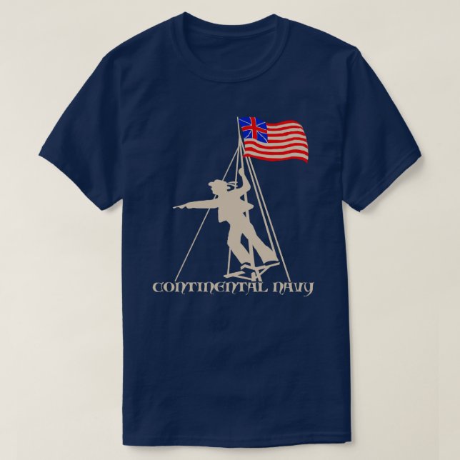 CAMISETA MARINHO CONTINENTAL (Frente do Design)