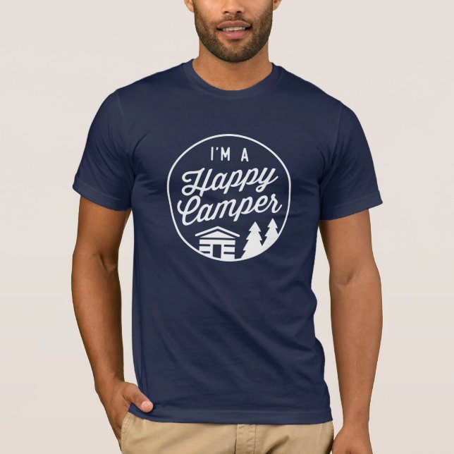 Camiseta Marinho De Campanha Feliz, Unisex T-Shirt (Frente)