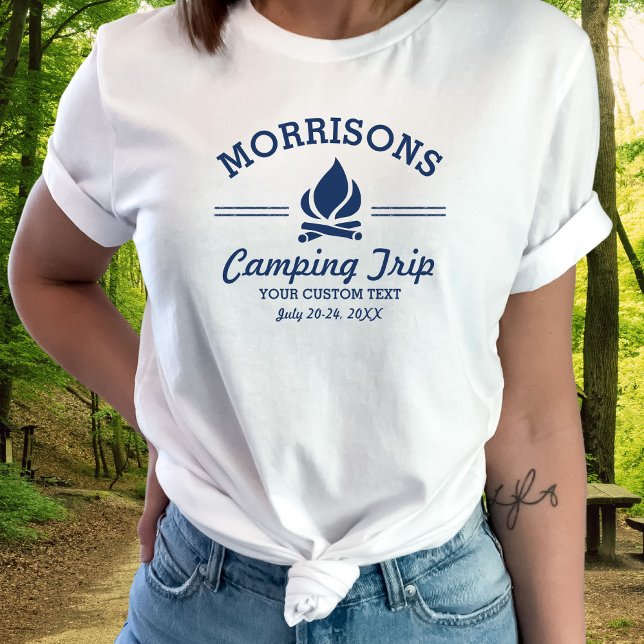 Camiseta Marinho de Campanha Personalizado Retro Divertido  (Criador carregado)
