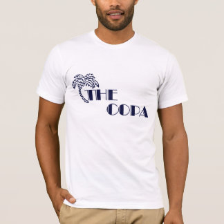 Camiseta Marinho de Copa no branco