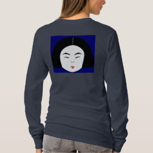 Camiseta Marinho de Montagem Diária de Alta Extremidade Azu