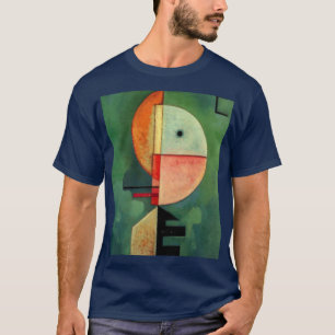Camiseta Marinho de pintura Abstrato para cima do Kandinsky