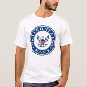 Camiseta Marinho dos EUA   Marinho Alt Emblem