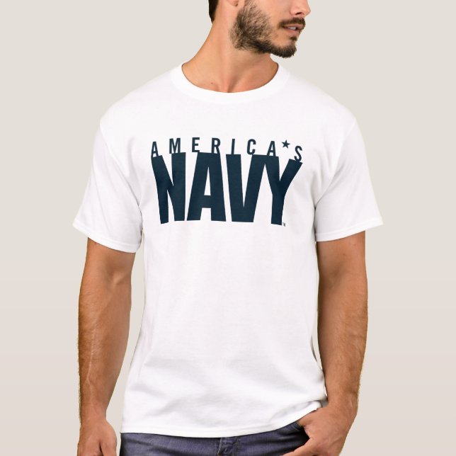 Camiseta Marinho dos EUA | Marinho americano (Frente)