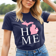 Marinho inicial do Michigan, Blue and Pink Custom 