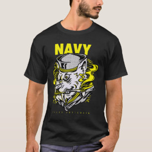 Camiseta Marinho Shellback Salty Shellback Sailor