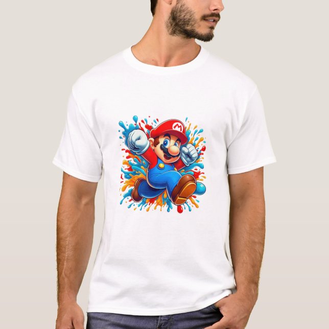 Camiseta Mario Poderoso (Frente)