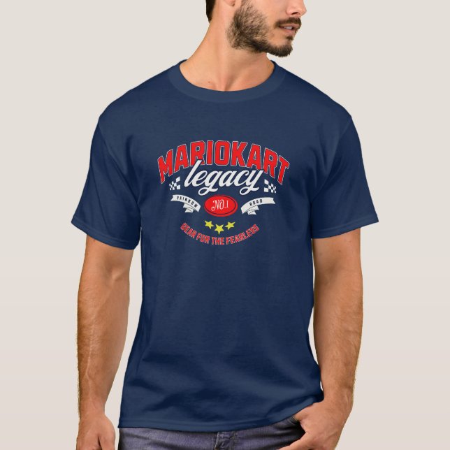 CAMISETA MARIOKART LEGACY (Frente)