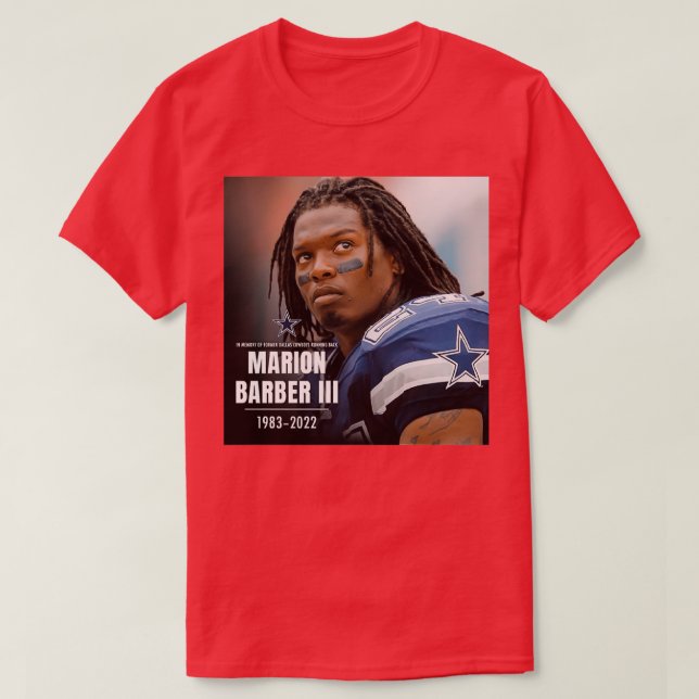 Camiseta Marion Barber II (Frente do Design)