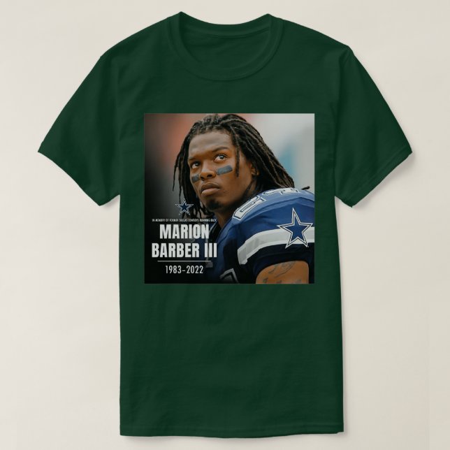 Camiseta Marion Barber III 2 (Frente do Design)