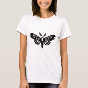 Camiseta Mariposa - Preta