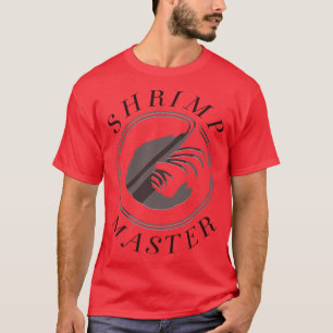 Camiseta Marisco Irônico Say Shrimp Master