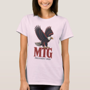 Camiseta Marjorie Taylor Greene Presidente 2028 Conservador