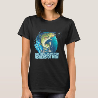 Camiseta Mark 117 Verse Christian Discipleship Fishers Of M
