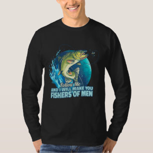 Camiseta Mark 117 Verse Christian Discipleship Fishers Of M