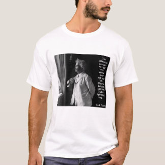 Camiseta Mark Twain - t-shirt do inseto de relâmpago