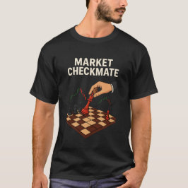 Camiseta Market Checkmate Trader Chess Tee