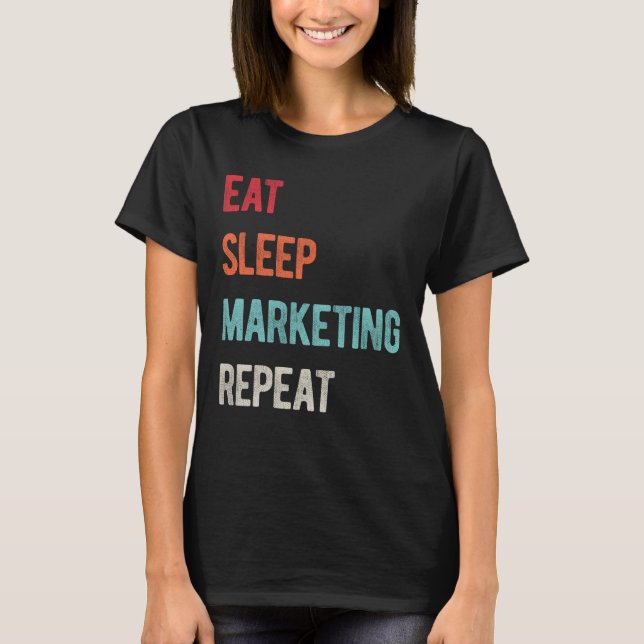 Camiseta Marketing engraçado (Frente)