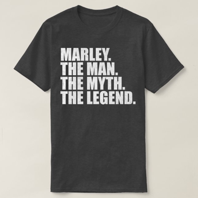 Camiseta Marley Name Marley - Nome dado (Frente do Design)
