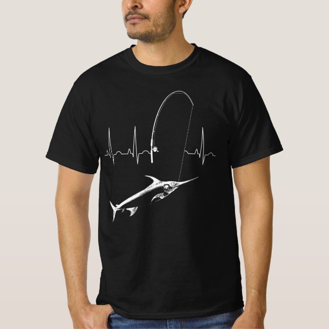 Camiseta Marlin Sword Fish Swordfish T-Shirt (Frente)