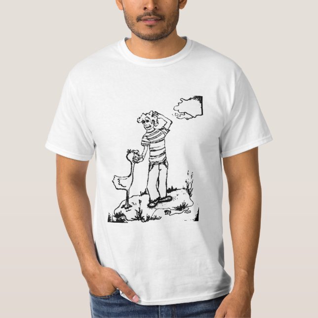 Camiseta Mármores e o pato (Frente)