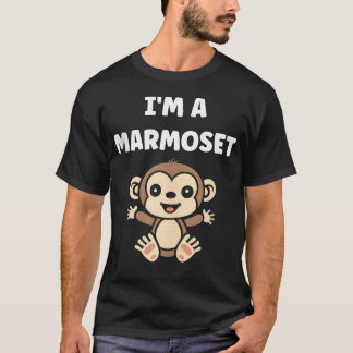 Camiseta Marmosets Pequenos Macacos Animais Engraçado Eu So