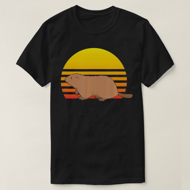 Camiseta Marmot Retro Sunset Zookeeper  (Frente do Design)