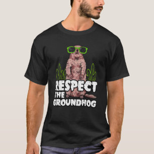 Camiseta Marmota diz Respeite a Marmota na Marmota