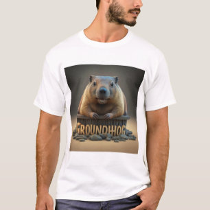 Camiseta marmota do kentucky morre no dia da marmota