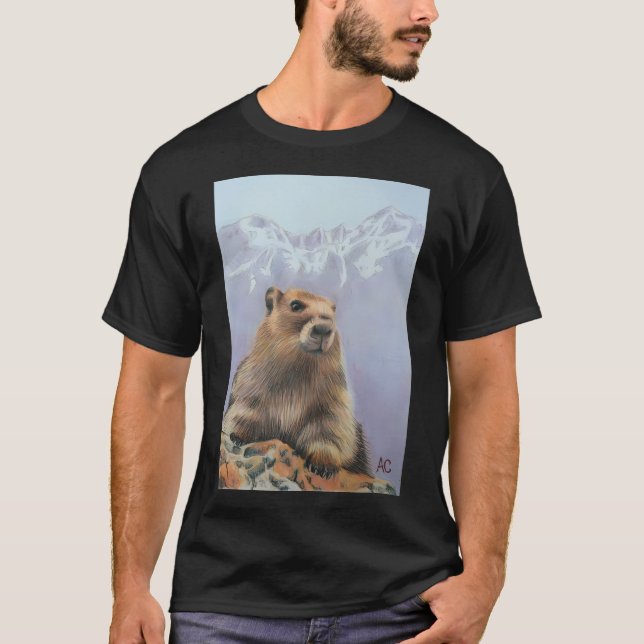 Camiseta Marmota Olímpica (Frente)