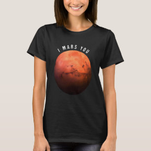 Camiseta MARO-TE Namorados Marte Espacial Entusiasta