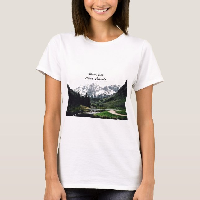 Camiseta Maroon Bells (Frente)
