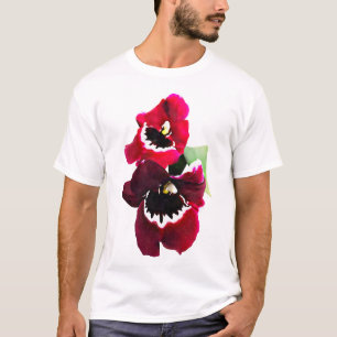 Camiseta Maroon Miltonia Orchid