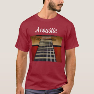 Camiseta Maroon - Violão acústico